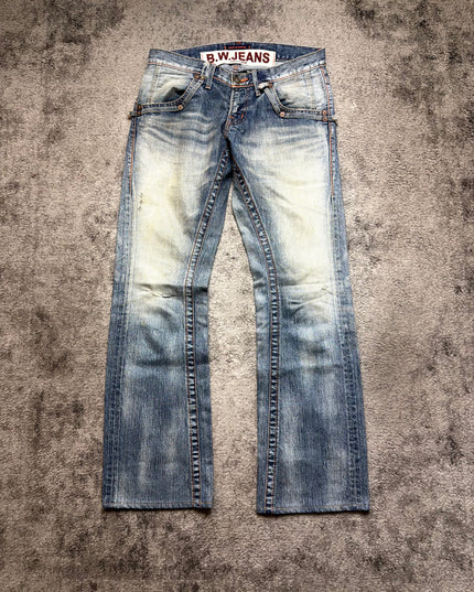 BLUE WAY "WASHED SILENCE" DENIM