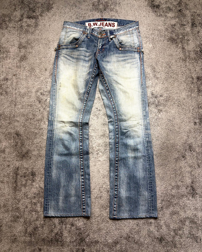 BLUE WAY "WASHED SILENCE" DENIM