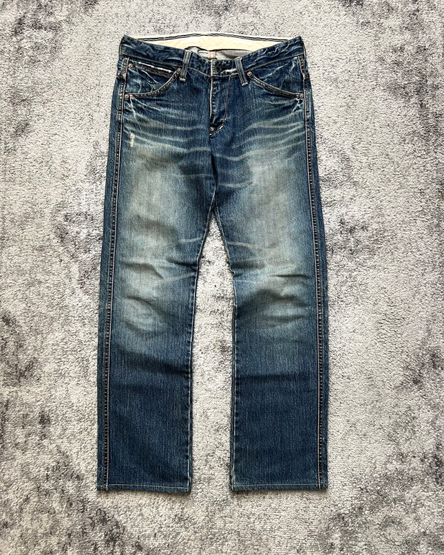 FACTOTUM "STATIC PULSE SELVEDGE" DENIM