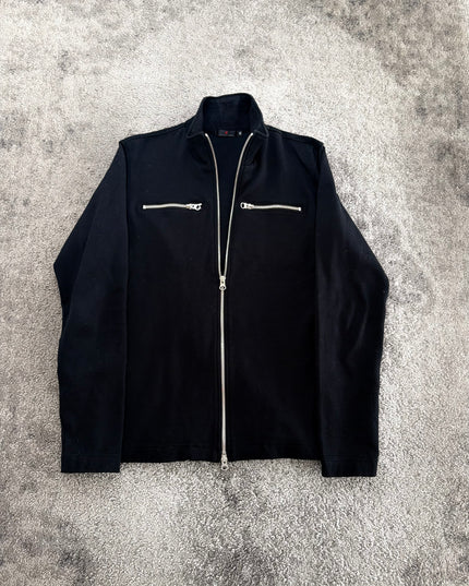 CUSTOM CULTURE "DUAL ZIP MINIMAL" JACKET (M)