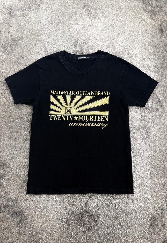 MADSTAR "GOLDEN SUNRISE OUTLAW" TEE (S-M)