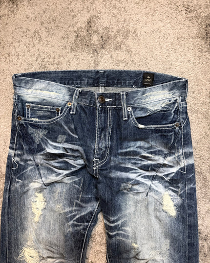 SEMANTIC DESIGN "BROKEN WAVE" DENIM