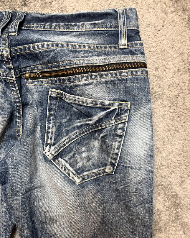 MICHEL KLEIN "FRAGMENTED MEMORY" DENIM