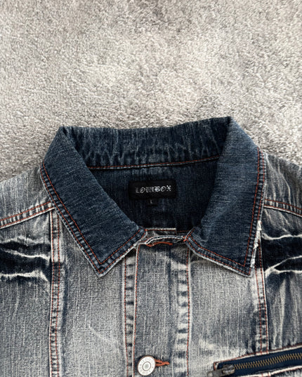LOWBOX "GHOST FADE" DENIM JACKET (M)