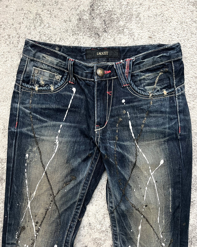 LAGUST "MIDNIGHT PAINTSTORM" DENIM