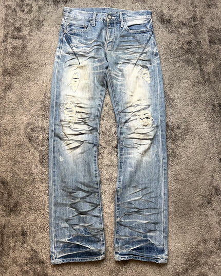 HEISEI "BLEACHED VISION" DENIM