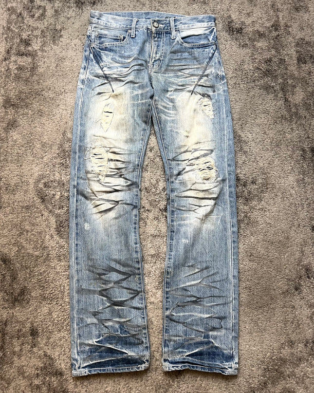 HEISEI "BLEACHED VISION" DENIM