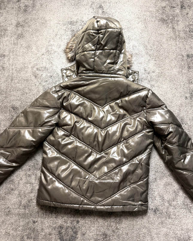 POPULAR MODEL "MUTED CHROME" PUFFER