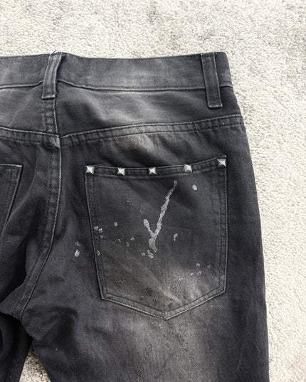 K.U.I "MIDNIGHT SPLATTER" DENIM (S-M)