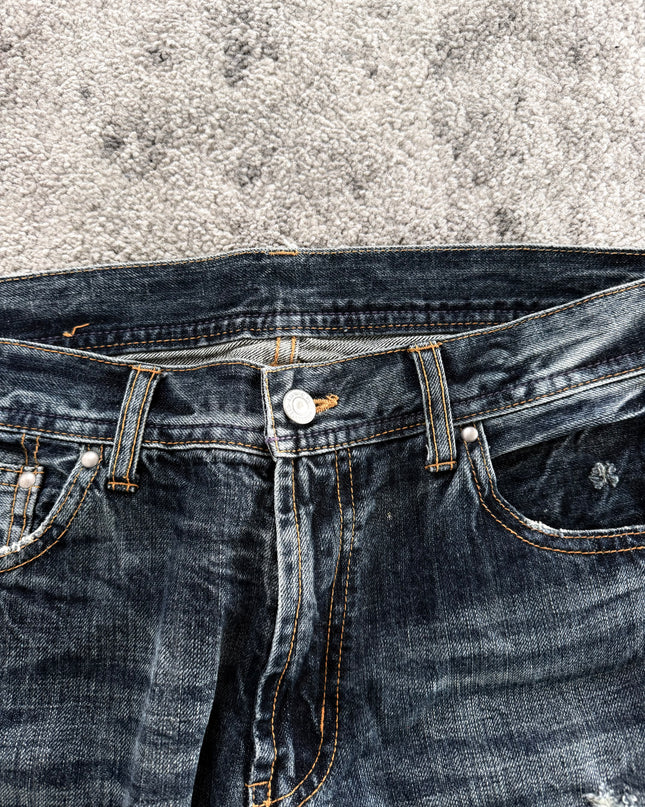 HEISEI "PAINT SCAR" DENIM (M)
