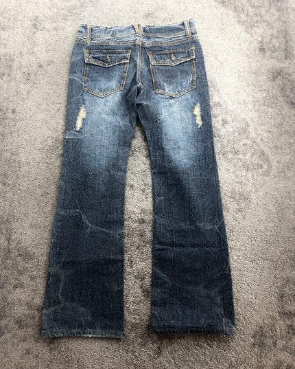 HEISEI "DISTRESSED FADE" DENIM (S)