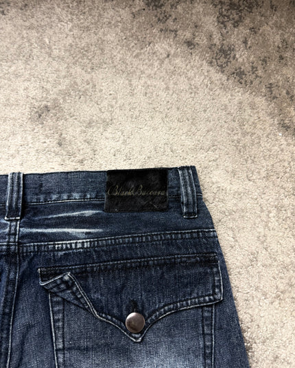 BLACK BACCARA "LIGHTNING VEIN" DENIM