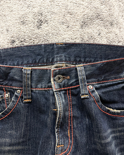 BLUE WAY "FADED INDIGO LINE" DENIM (M)