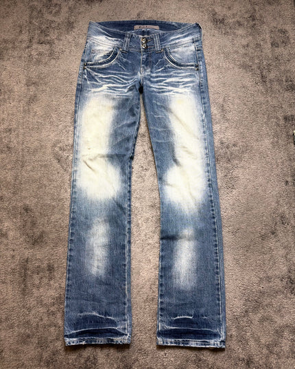 COOK JEANS “STATIC WHISKER“ DENIM