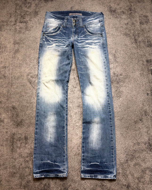 COOK JEANS “STATIC WHISKER“ DENIM