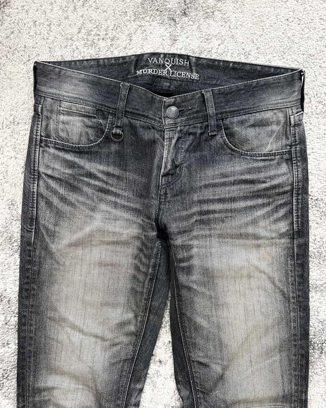 VANQUISH X MURDER LICENSE "ASH ECLIPSE" DENIM