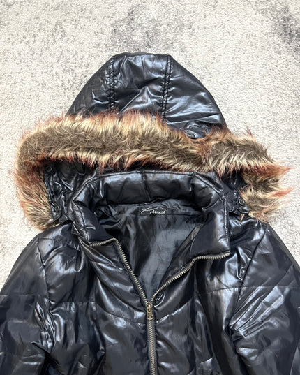 INDECENT "SHADOW FAUX-FUR" PUFFER