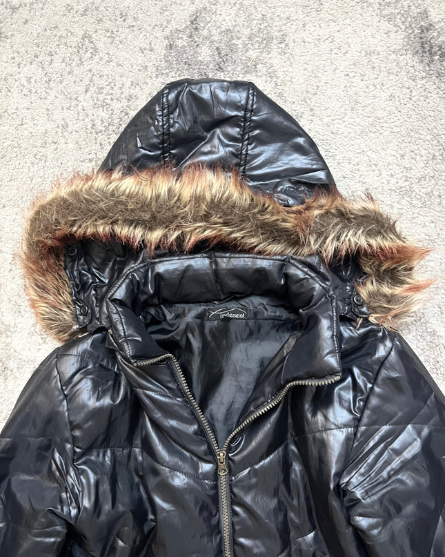 INDECENT "SHADOW FAUX-FUR" PUFFER