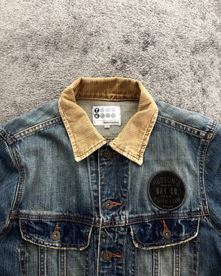 TAKEO KIKUCHI "HUDSON WORKER" DENIM JACKET (S-M)