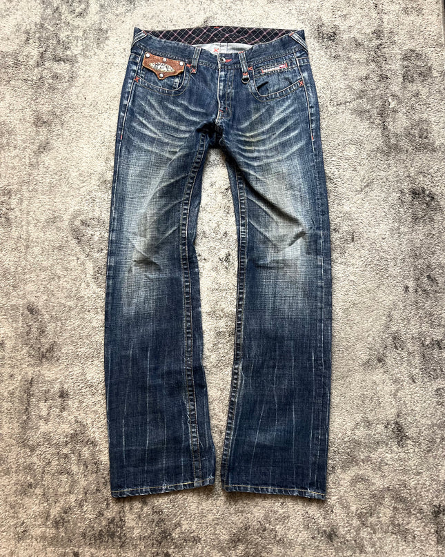 NICOLE CLUB "RUSTED WINGS" DENIM