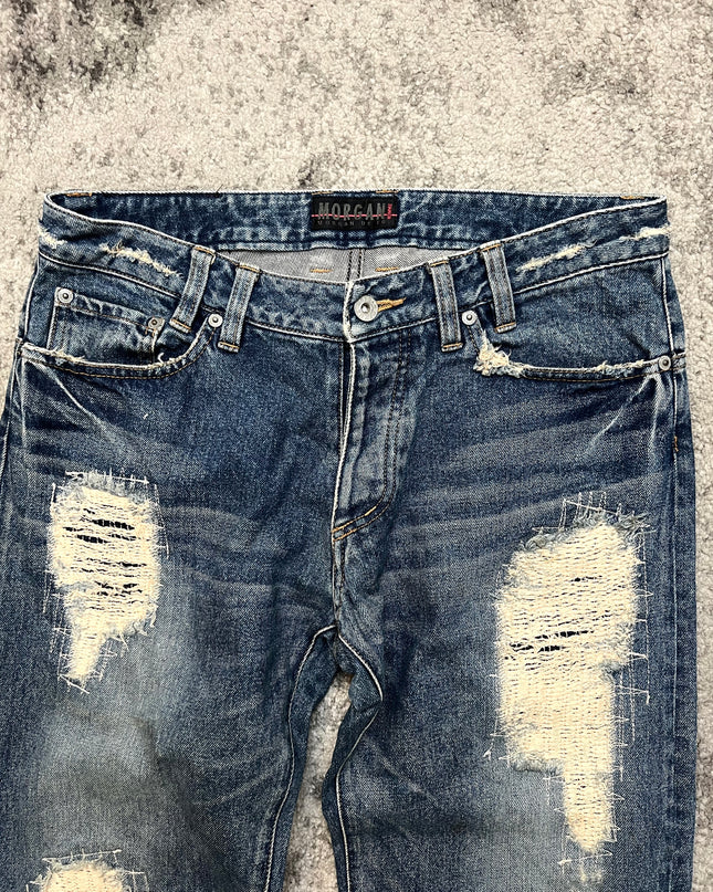 MORGAN "DESTROYED CORE" DENIM
