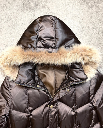 MICHEL KLEIN "NOIR AURORA" PUFFER