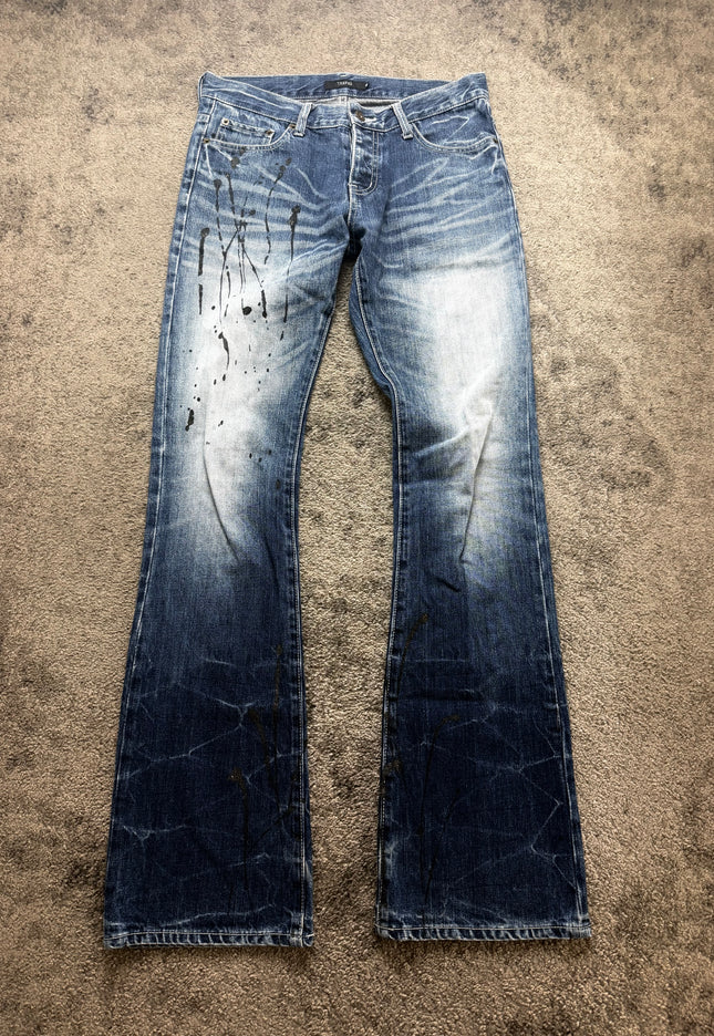 TRAVAS "PAINTED FLARE" DENIM (S-M)
