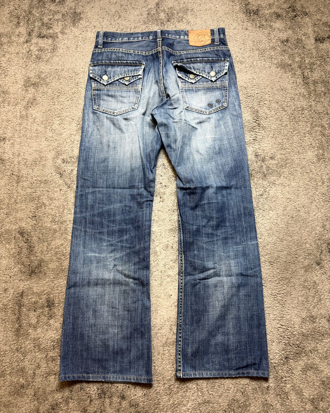 BURN IN CALI “LIGHT RAYS“ DENIM