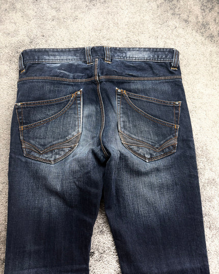 NICOLE CLUB "TWIN ZIP" DENIM (M)