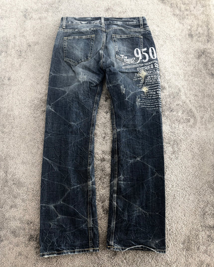 THEORIA "SCARRED MIDNIGHT" DENIM (S)