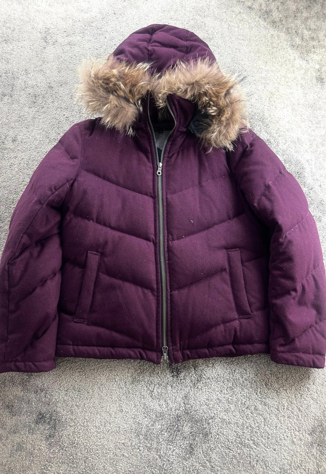 MICHEL KLEIN "BURGUNDY NOMAD" PUFFER (S)