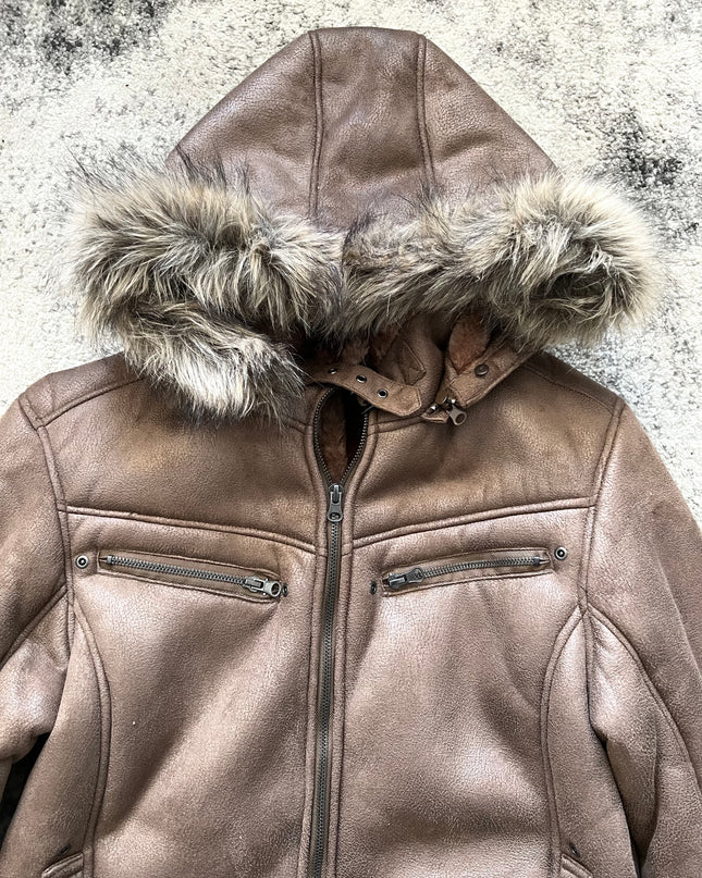 PAUHAND SUEDE FUR JACKET