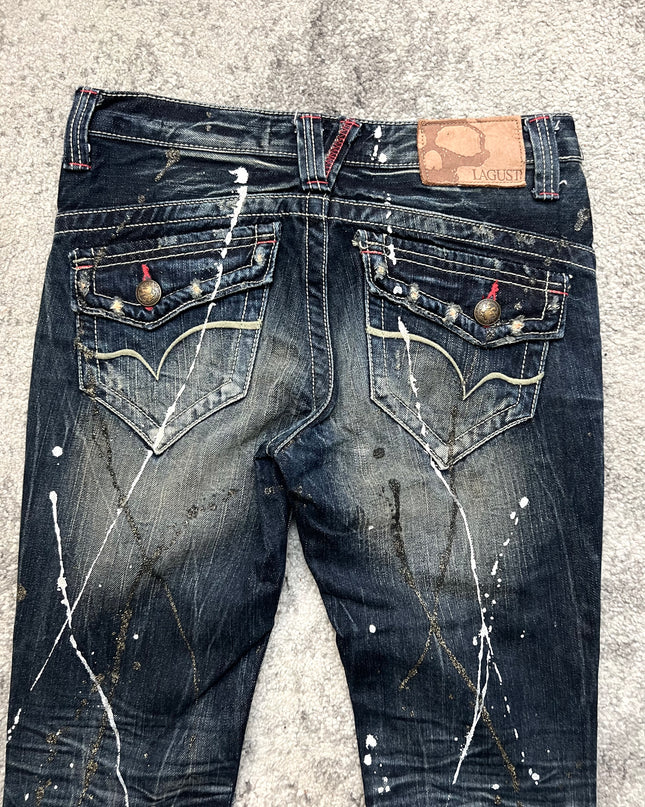 LAGUST "MIDNIGHT PAINTSTORM" DENIM