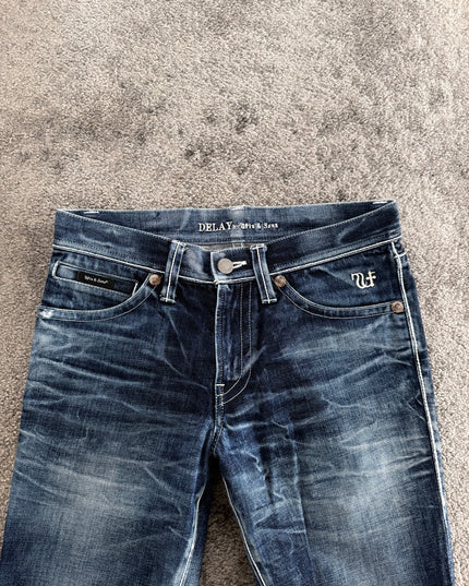 DELAY "SHADOW FADE CRASH" DENIM (S-M)