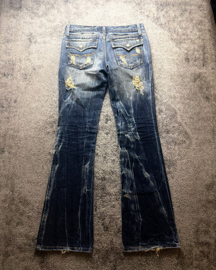 FUGA "BURNT DAMAGE" DENIM (S-M)