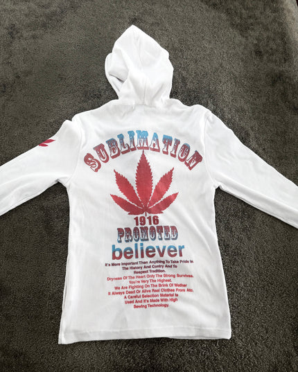 INTHEATTIC "WRONG ENGLISH" ZIP HOODIE (S)