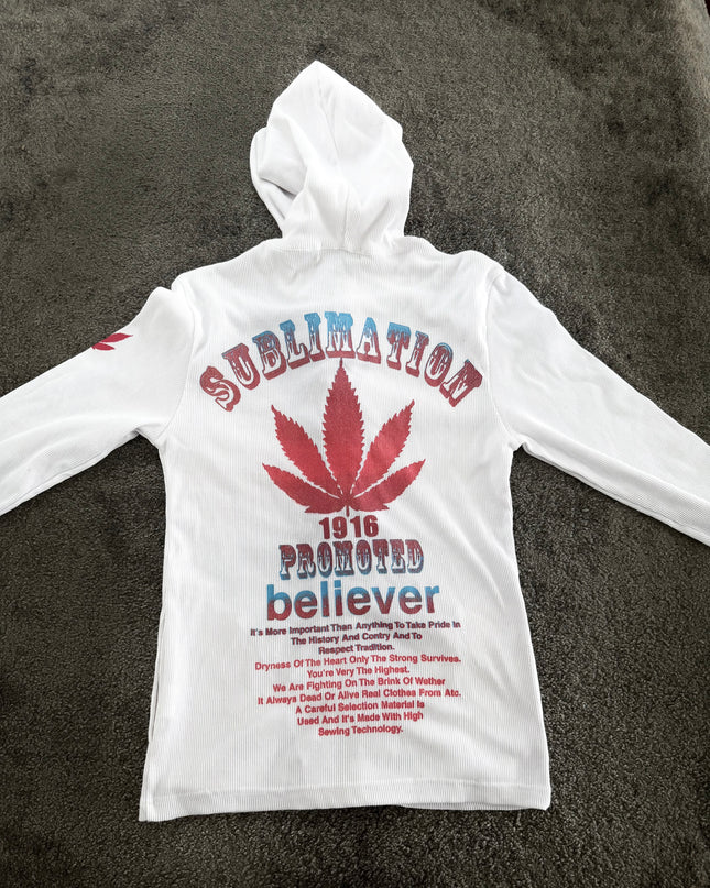 INTHEATTIC "WRONG ENGLISH" ZIP HOODIE (S)