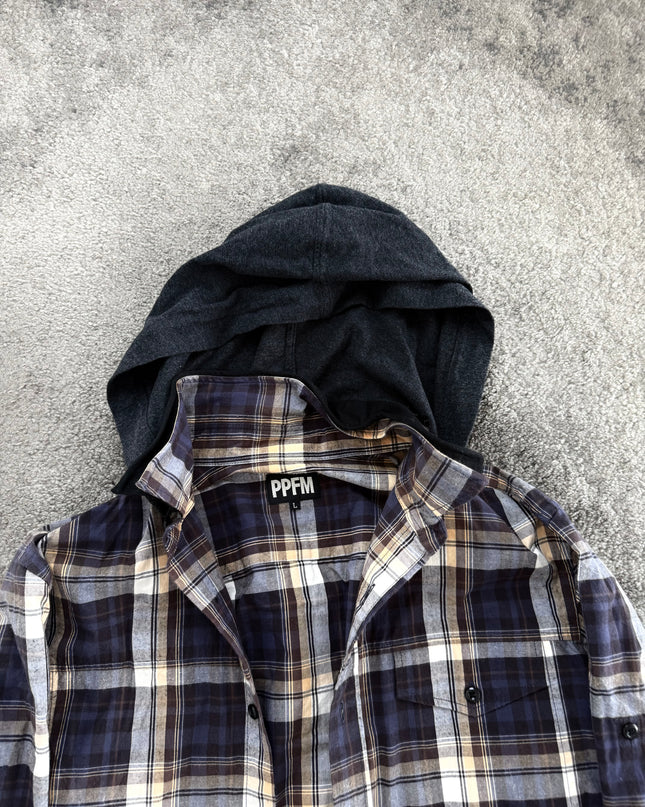 PPFM "LAYERED HOOD" FLANNEL (M)