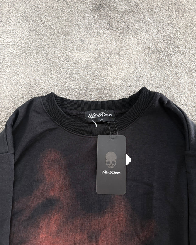 RE:ROEN "BURNING SHADOW" SWEATSHIRT (M)