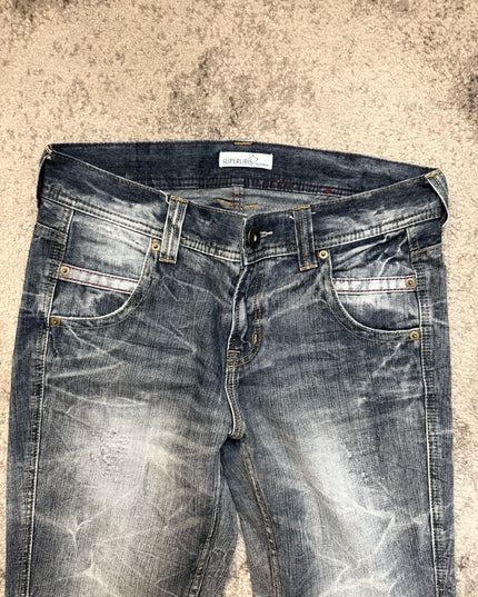 SUPERUBIS "BROKEN VEIN" DENIM