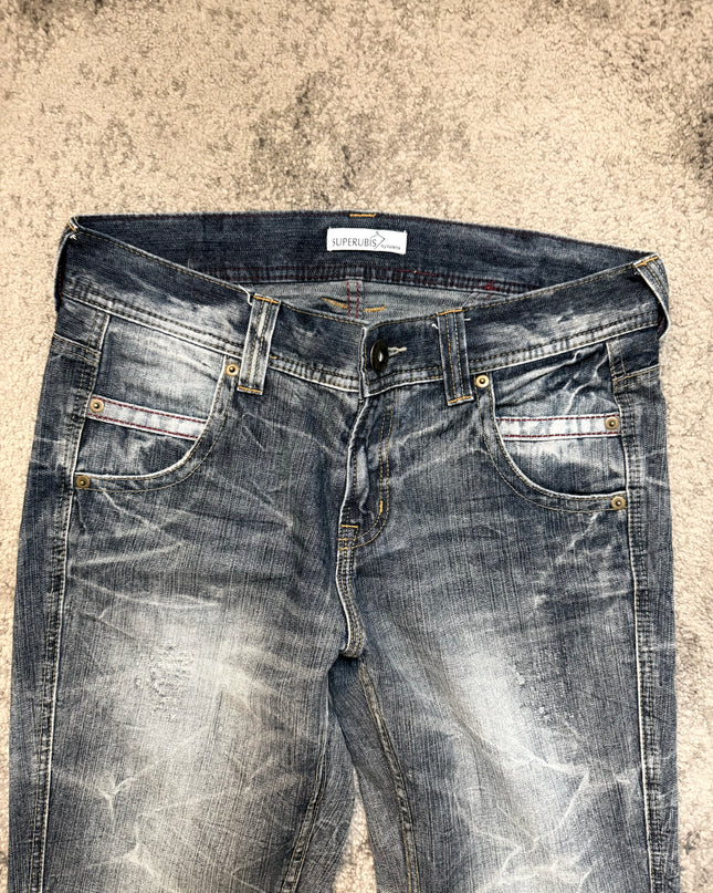 SUPERUBIS "BROKEN VEIN" DENIM