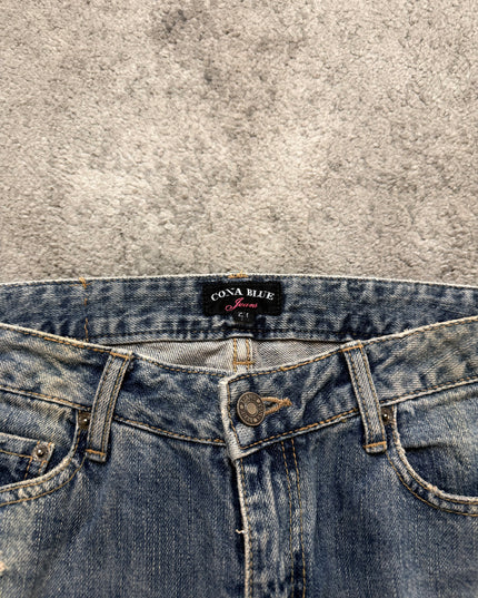 CONA BLUE "FADED SILENCE" DENIM