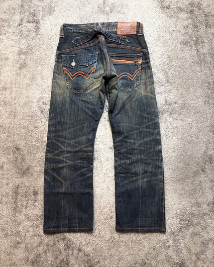 EDWIN XVS "RUST ECHO" DENIM