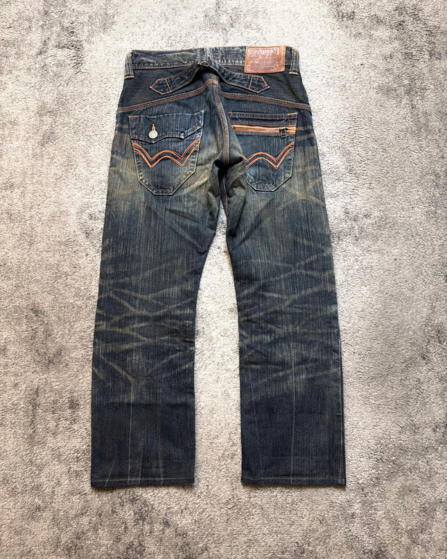 EDWIN XVS "RUST ECHO" DENIM