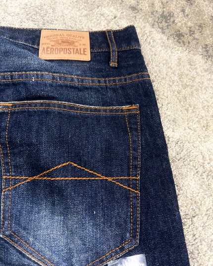 AEROPOSTALE "MIDNIGHT FADE" DENIM (M)
