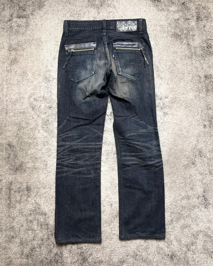 EDWIN XVS "MIDNIGHT RESIDUE" DENIM