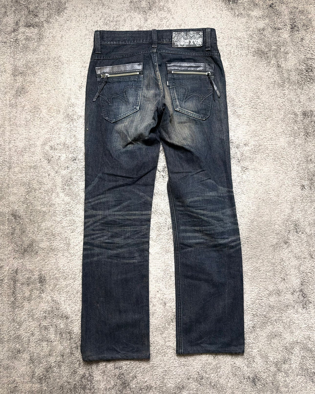 EDWIN XVS "MIDNIGHT RESIDUE" DENIM
