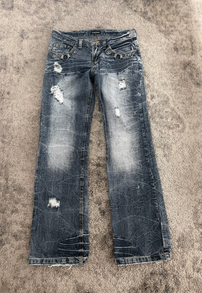 LOWBOX "DISTRESS LOOP" DENIM