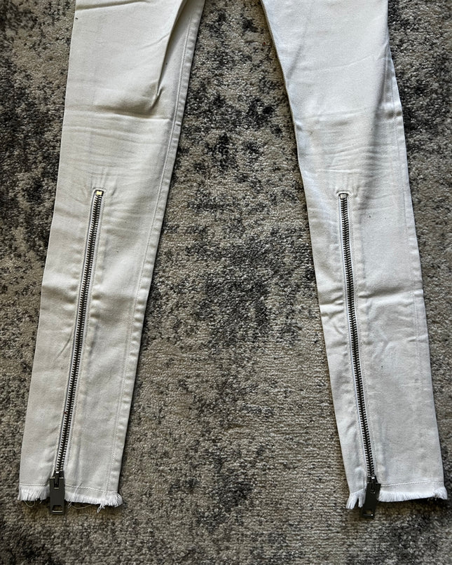 ALYX SILVER WHITE SKINNY DENIM