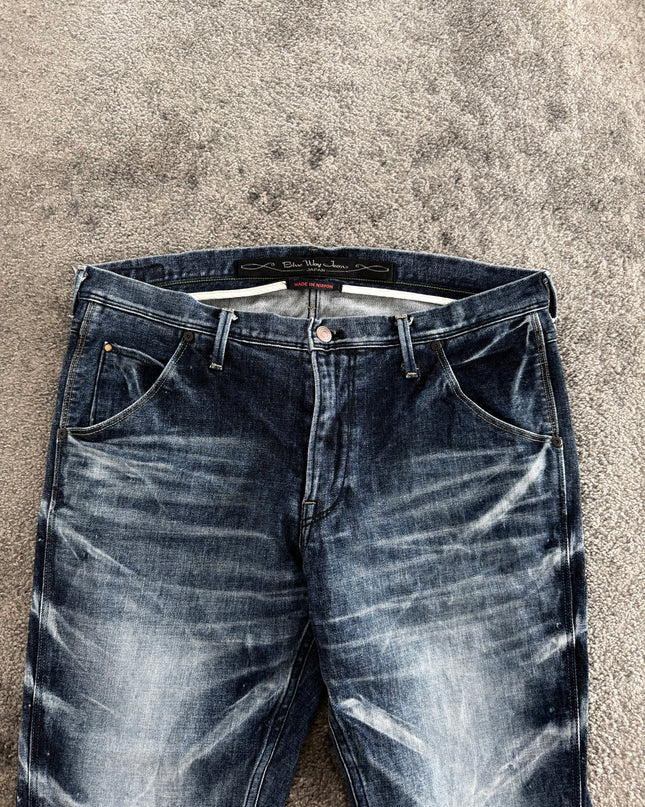 BLUE WAY "GHOST BOOTCUT" DENIM (S-M)